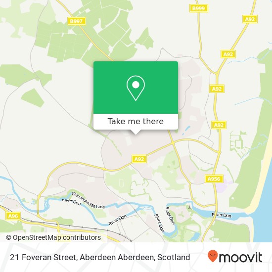 21 Foveran Street, Aberdeen Aberdeen map