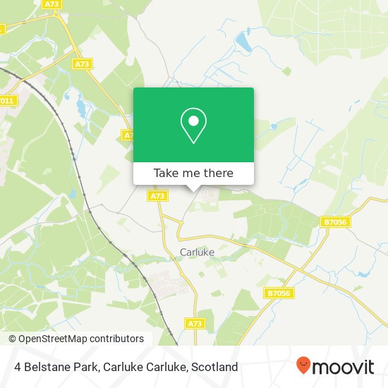 4 Belstane Park, Carluke Carluke map