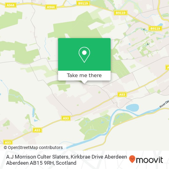 A.J Morrison Culter Slaters, Kirkbrae Drive Aberdeen Aberdeen AB15 9RH map