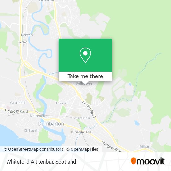 Whiteford Aitkenbar map