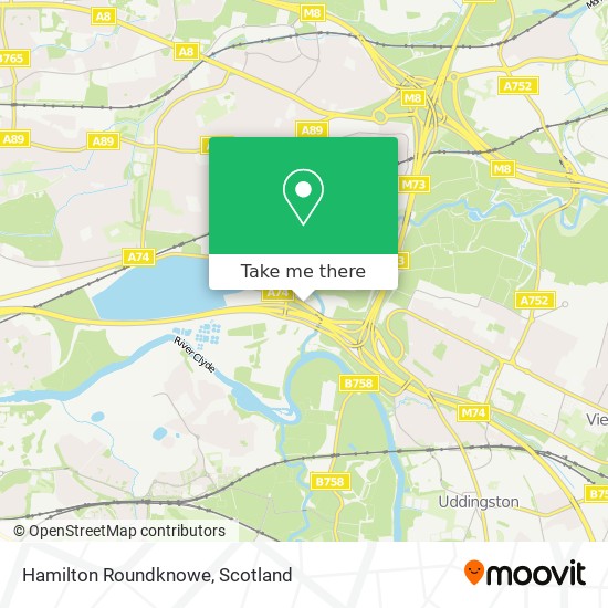 Hamilton Roundknowe map