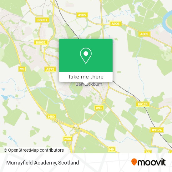 Murrayfield Academy map