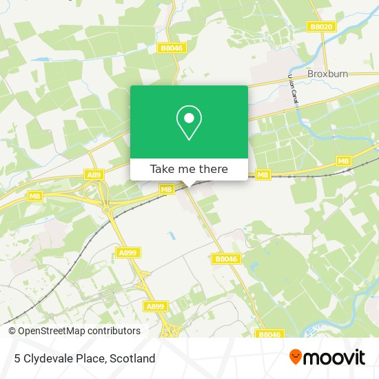 5 Clydevale Place map