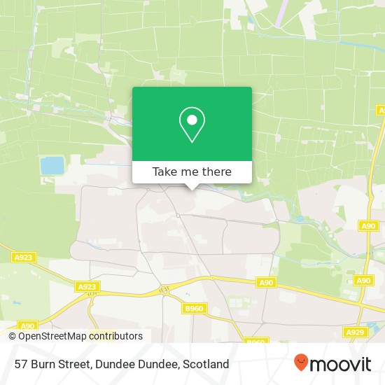 57 Burn Street, Dundee Dundee map