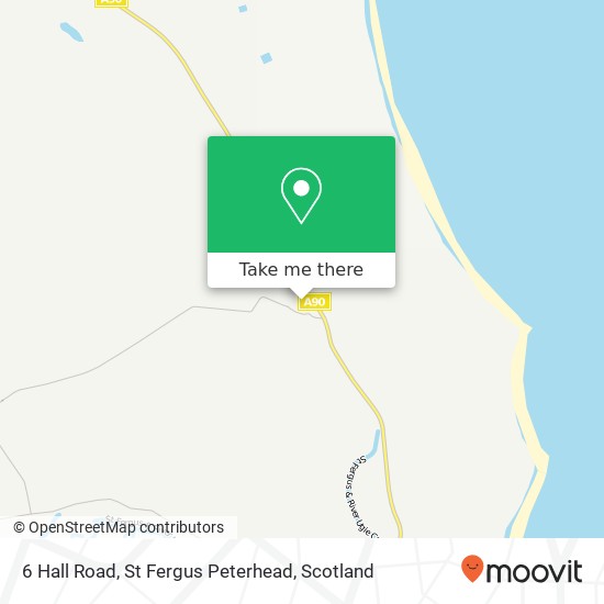 6 Hall Road, St Fergus Peterhead map