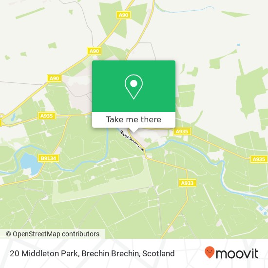 20 Middleton Park, Brechin Brechin map