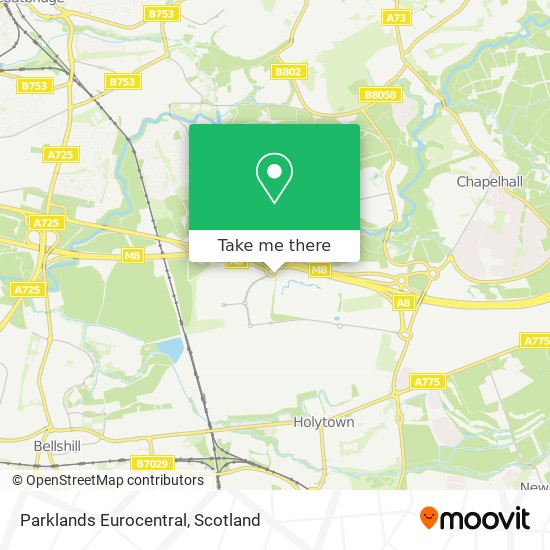 Parklands Eurocentral map
