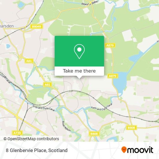 8 Glenbervie Place map