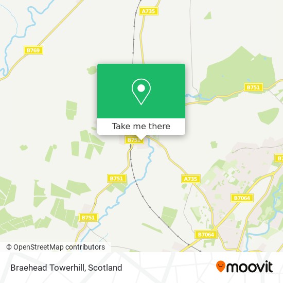 Braehead Towerhill map