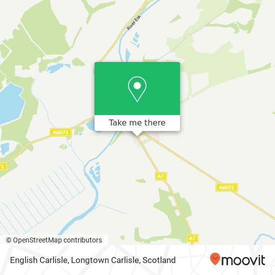 English Carlisle, Longtown Carlisle map