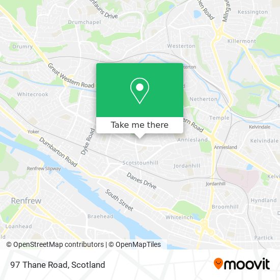 97 Thane Road map