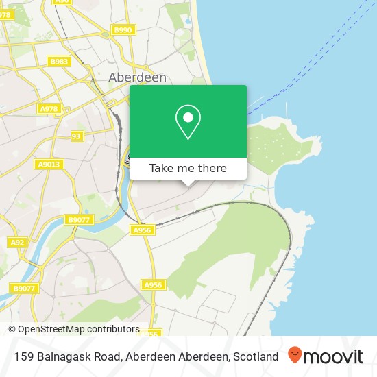 159 Balnagask Road, Aberdeen Aberdeen map
