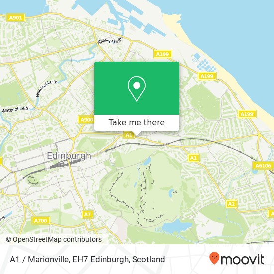 A1 / Marionville, EH7 Edinburgh map