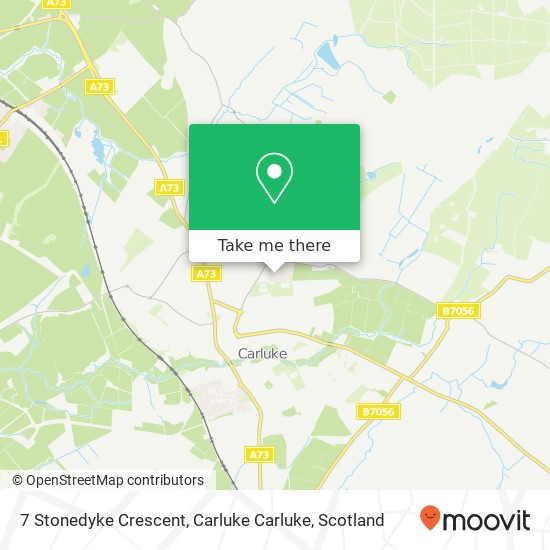 7 Stonedyke Crescent, Carluke Carluke map