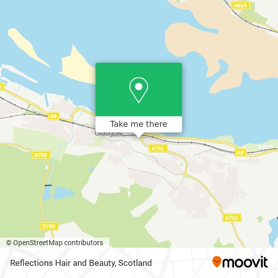 Reflections Hair and Beauty map