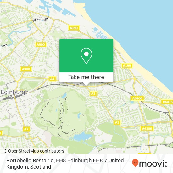 Portobello Restalrig, EH8 Edinburgh EH8 7 United Kingdom map