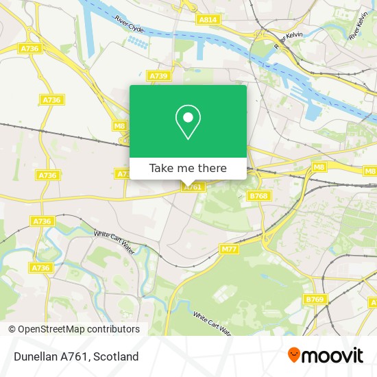 Dunellan A761 map