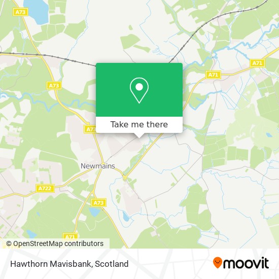 Hawthorn Mavisbank map