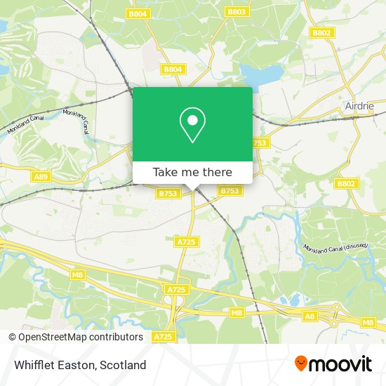 Whifflet Easton map