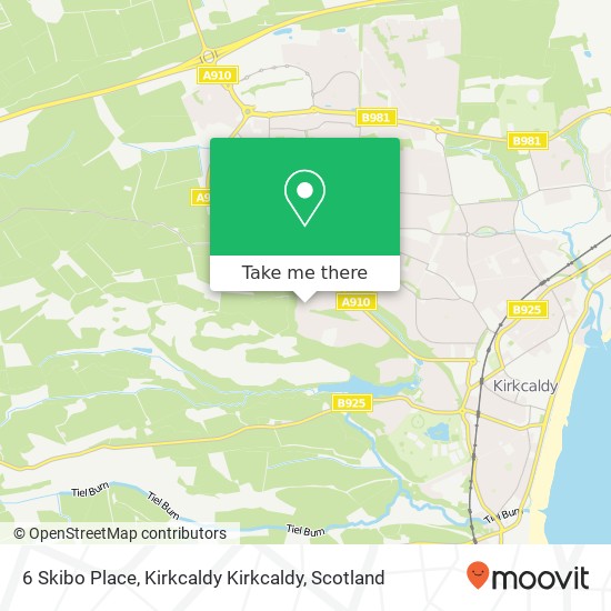 6 Skibo Place, Kirkcaldy Kirkcaldy map