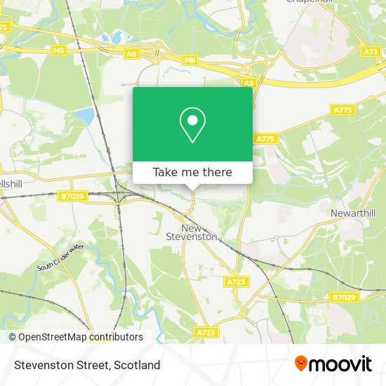 Stevenston Street map