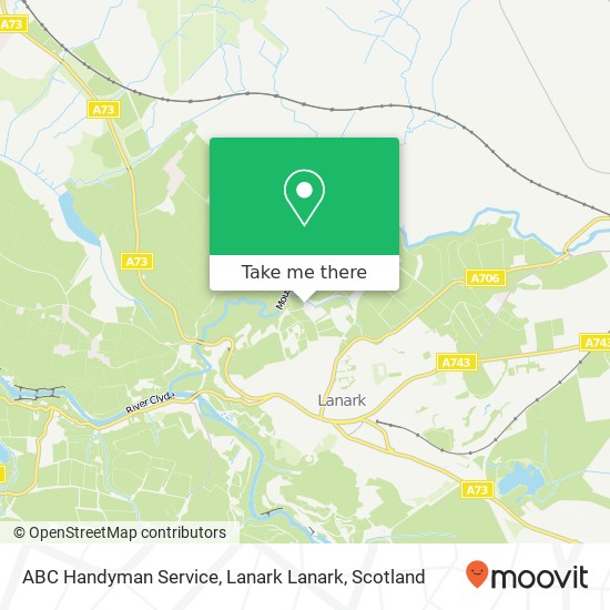 ABC Handyman Service, Lanark Lanark map