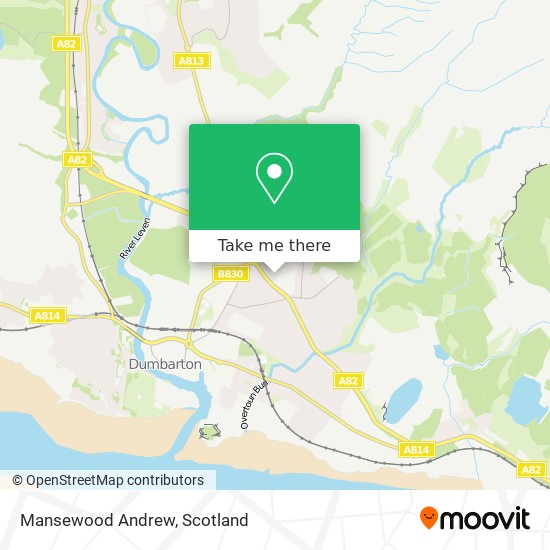 Mansewood Andrew map