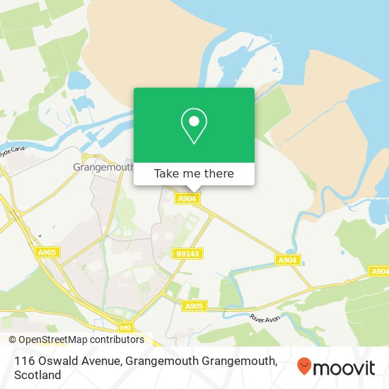 116 Oswald Avenue, Grangemouth Grangemouth map