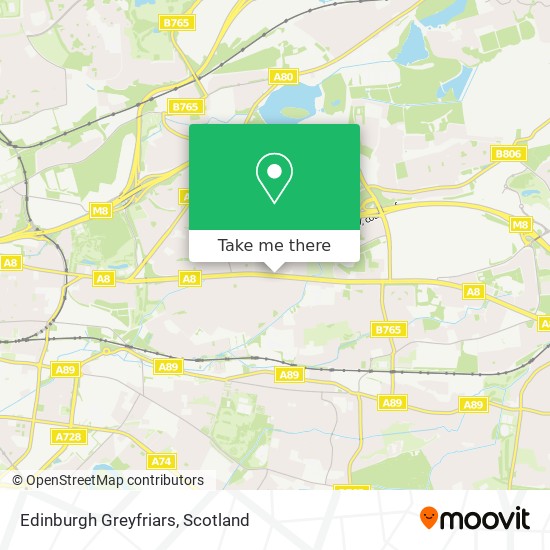 Edinburgh Greyfriars map