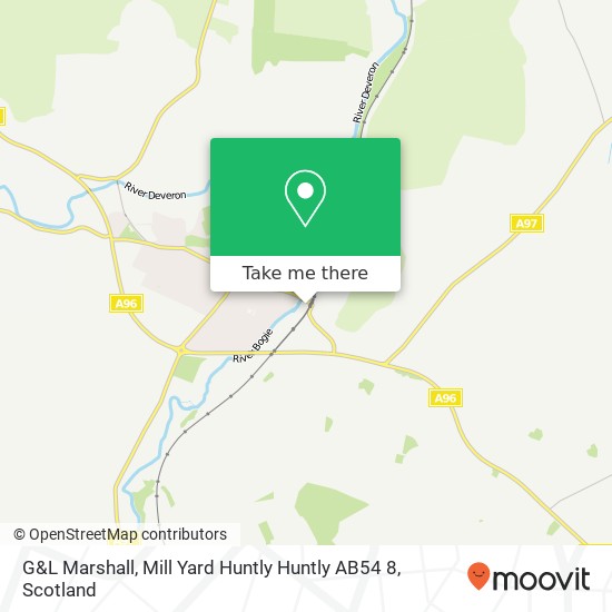 G&L Marshall, Mill Yard Huntly Huntly AB54 8 map