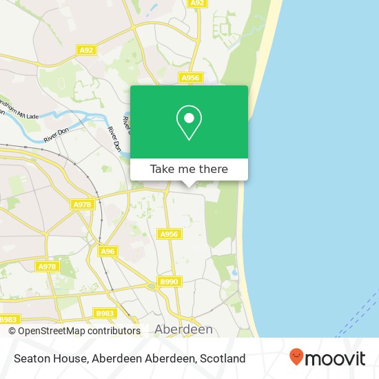 Seaton House, Aberdeen Aberdeen map
