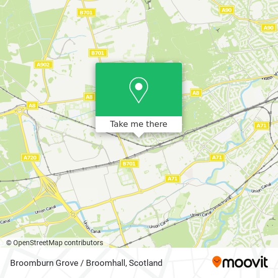 Broomburn Grove / Broomhall map