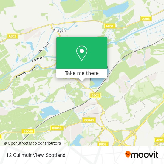 12 Cuilmuir View map