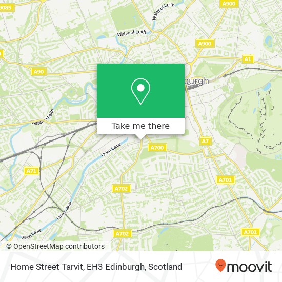 Home Street Tarvit, EH3 Edinburgh map