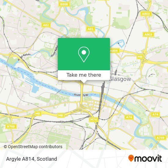 Argyle A814 map