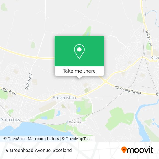 9 Greenhead Avenue map