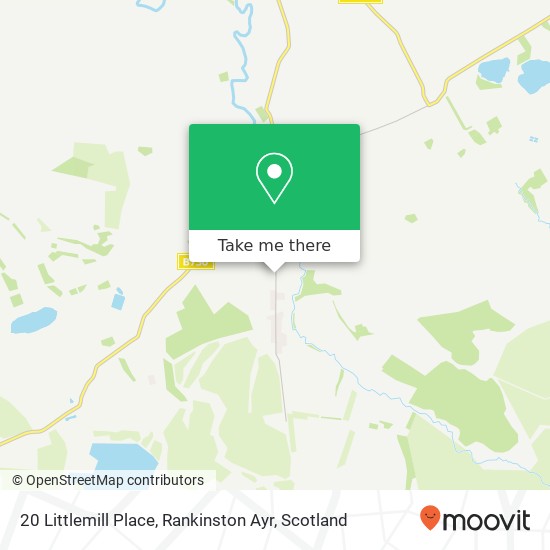 20 Littlemill Place, Rankinston Ayr map