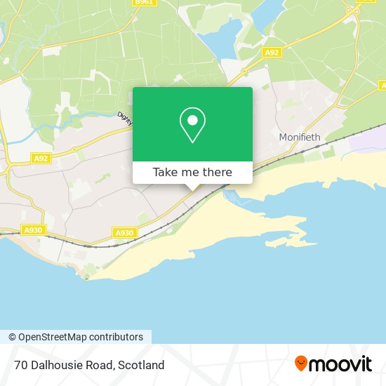 70 Dalhousie Road map