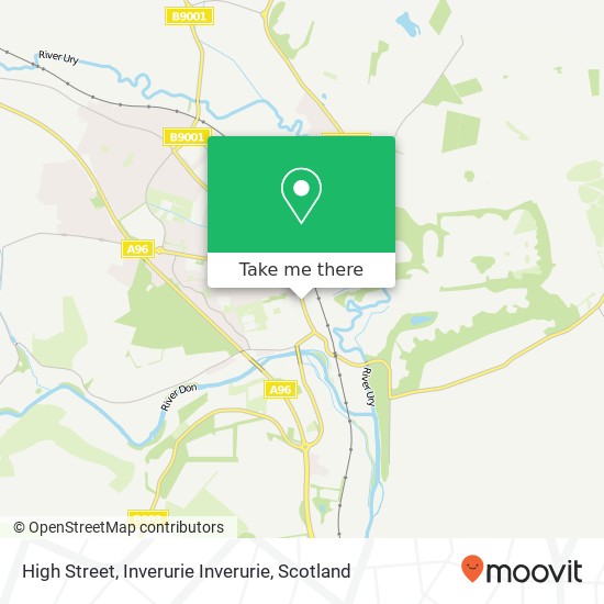 High Street, Inverurie Inverurie map