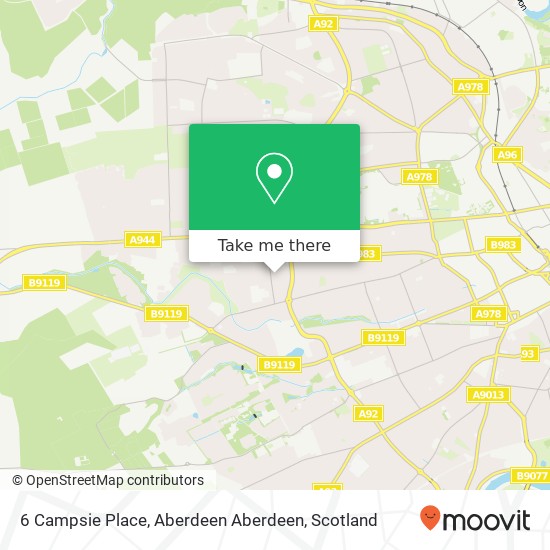 6 Campsie Place, Aberdeen Aberdeen map