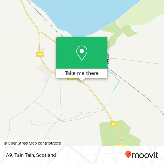 A9, Tain Tain map
