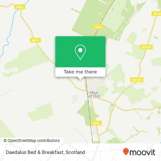 Daedalus Bed & Breakfast map