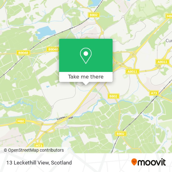 13 Leckethill View map