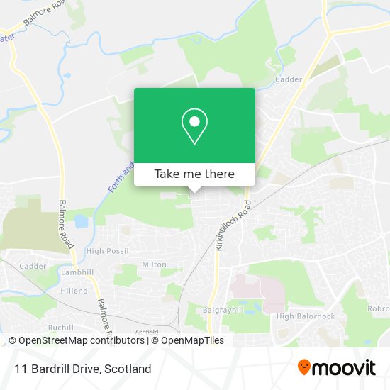 11 Bardrill Drive map