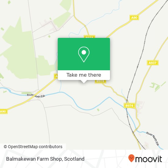 Balmakewan Farm Shop, Laurencekirk Laurencekirk map