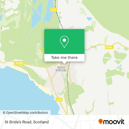 St Bride's Road map