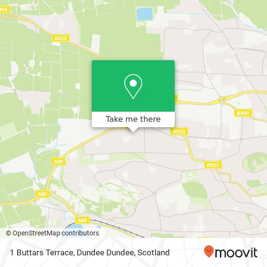 1 Buttars Terrace, Dundee Dundee map