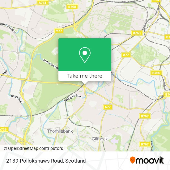 2139 Pollokshaws Road map