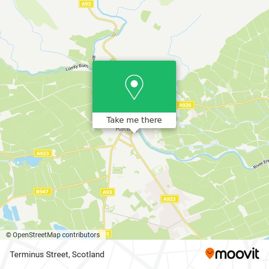 Terminus Street map