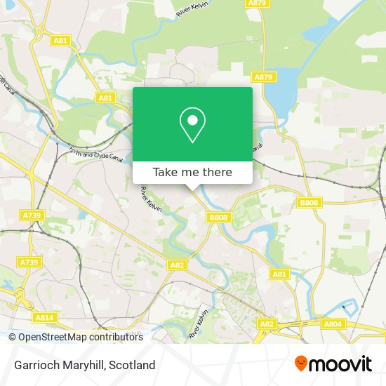 Garrioch Maryhill map